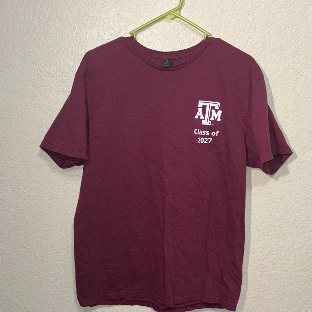 Texas A&M Aggies Class of 2027 T-Shirt Size L